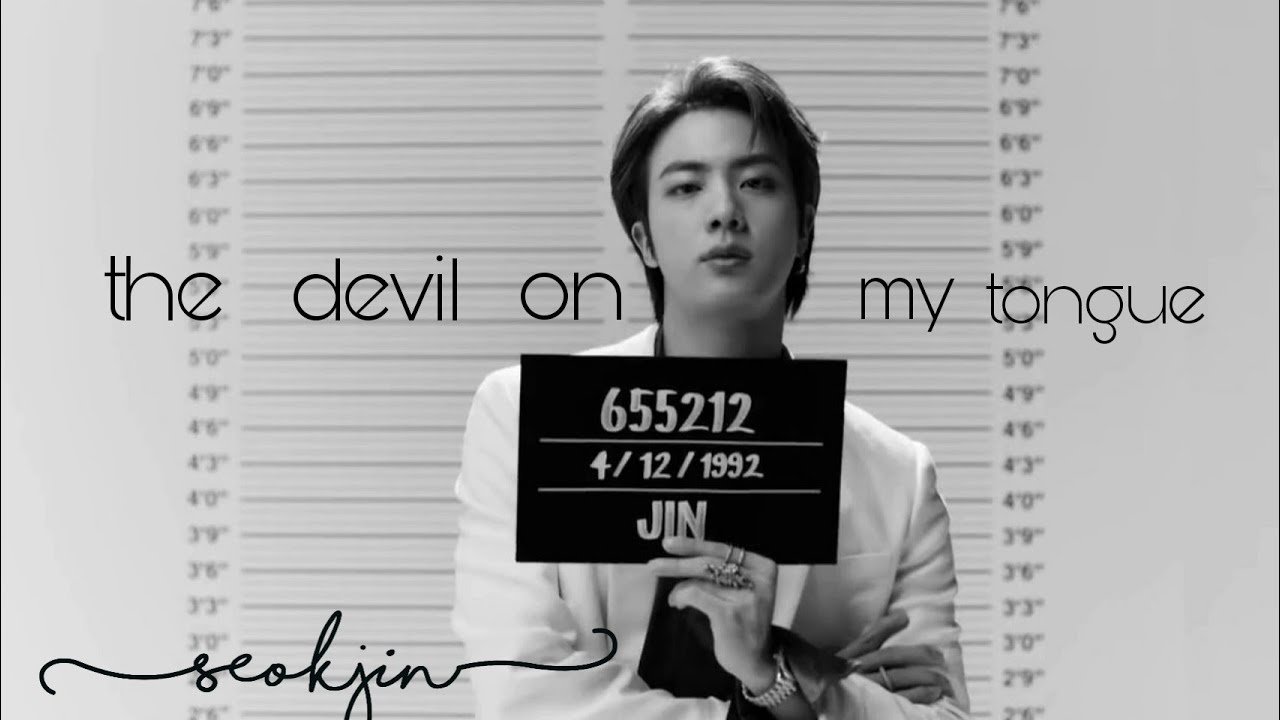 the devil on my tongue - Kim Seokjin [FMV]