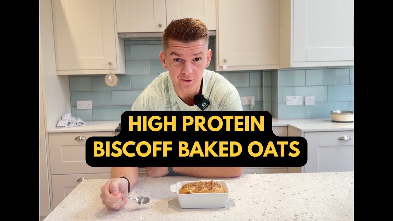 High Protein Biscoff Baked Oats (Bake Along)