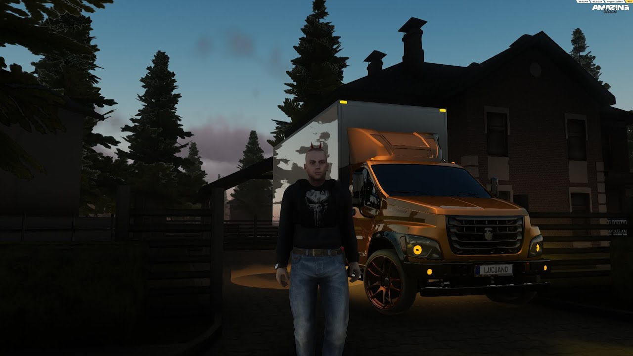 ПРОДАЛИ ОСОБНЯК !!! РАБОТАЮ на ДАЛЬНОБОЙЩИКЕ | на AMAZING ONLINE RP (CRMP) 🚛🚛🚛🚛