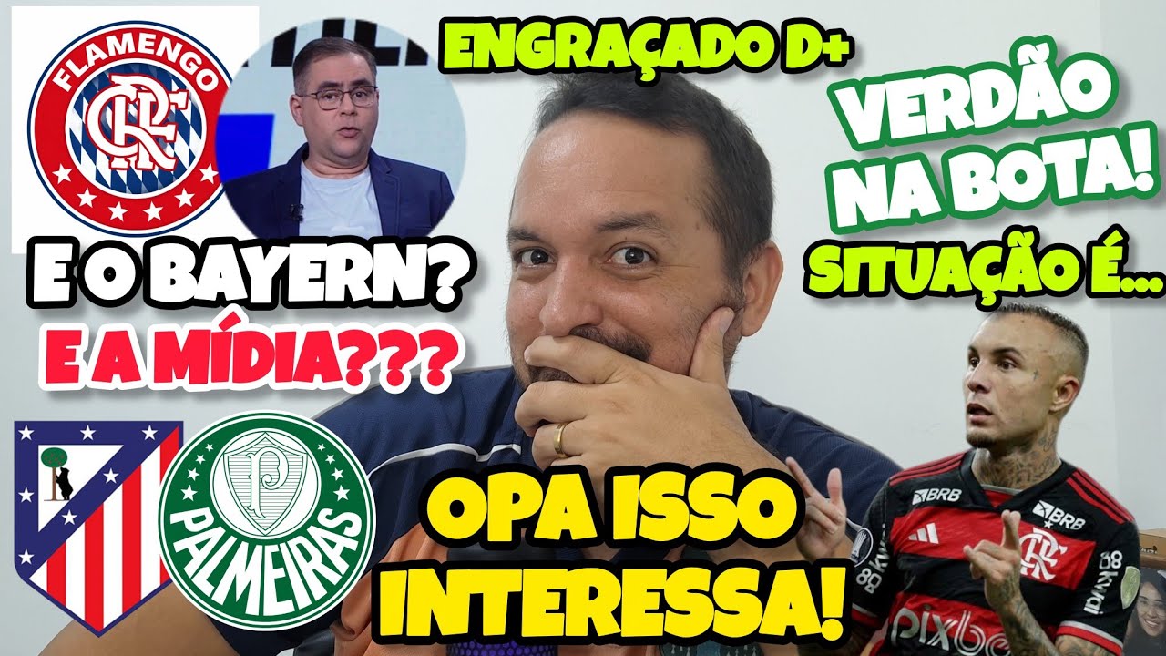 🤣❗MÍDIA NA DEFESA! NÃO ERA O BAYERN? SOBRE CEBOLINHA E OLHA A.MADRID - E DA LHE LANÚS 🤣 🤣