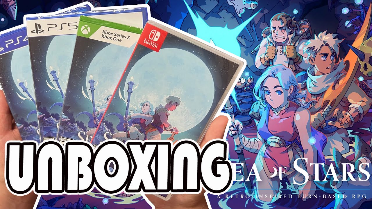 Sea of Stars (PS4/PS5/Switch/Xbox One/XSX) Unboxing
