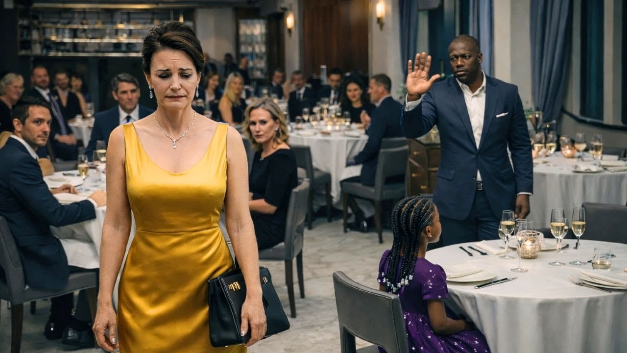 Lonely Billionaire CEO Couldn’t Get A Table On New Year’s Eve— A Black Single Dad Stood Up And Waved
