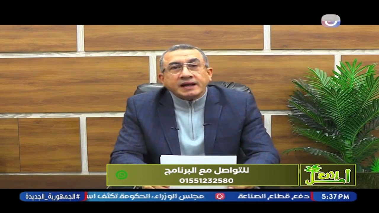 السيد الشافعي يرد على شائعات ان الأراضي الصحراوية لا تضاهي انتاجية الأراضي القديمة