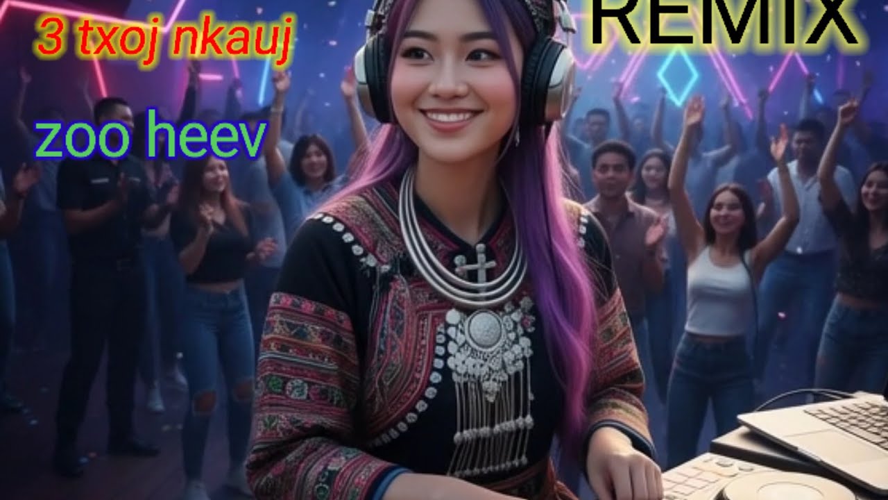 TOP 3 txoj nkauj remix DJ H'mông zoo mloog heev . remix nhạc trẻ nghe là phê 