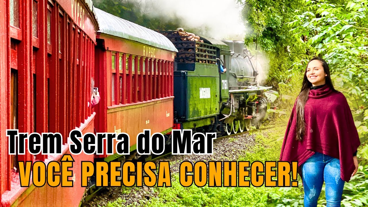 Maria Fumaça em Rio Negrinho | TREM SERRA DO MAR