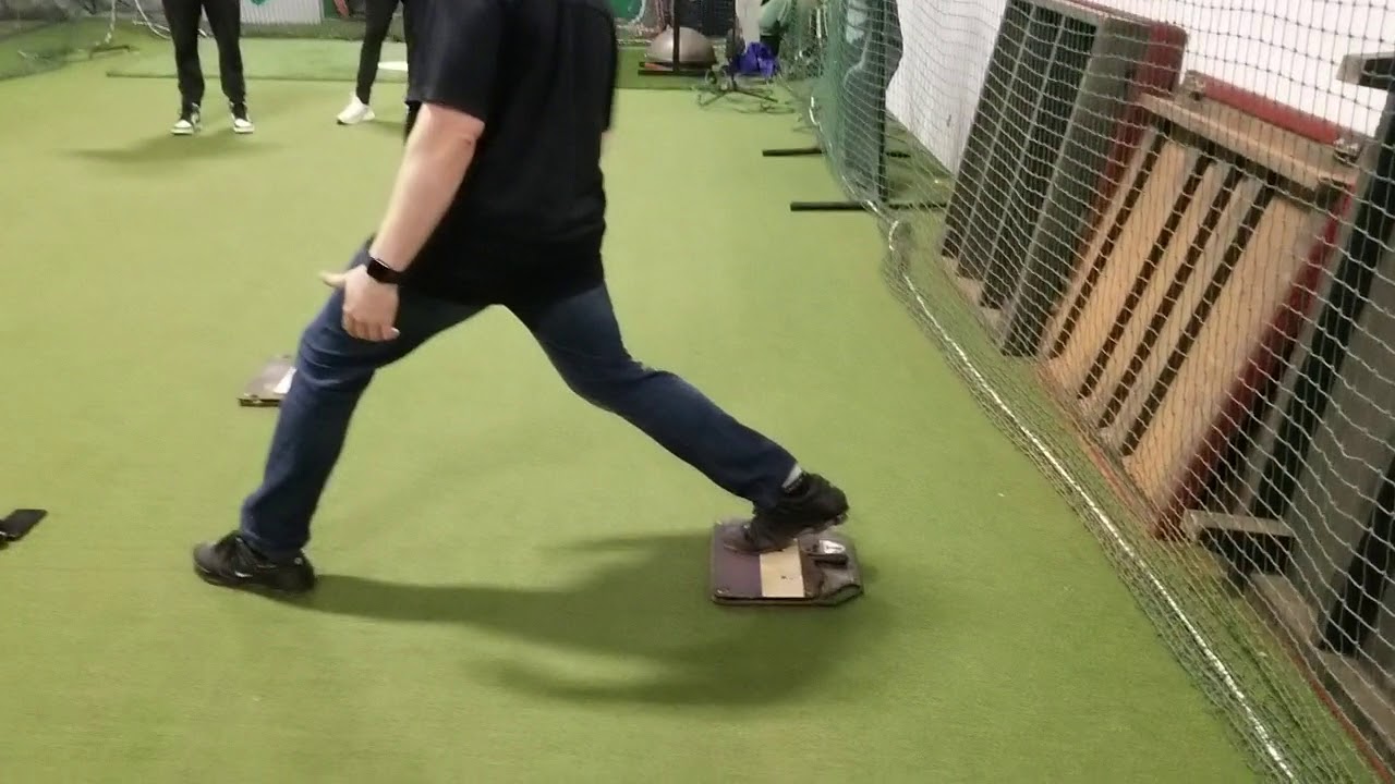 Velocity with King of the Hill Baseball back leg trainer