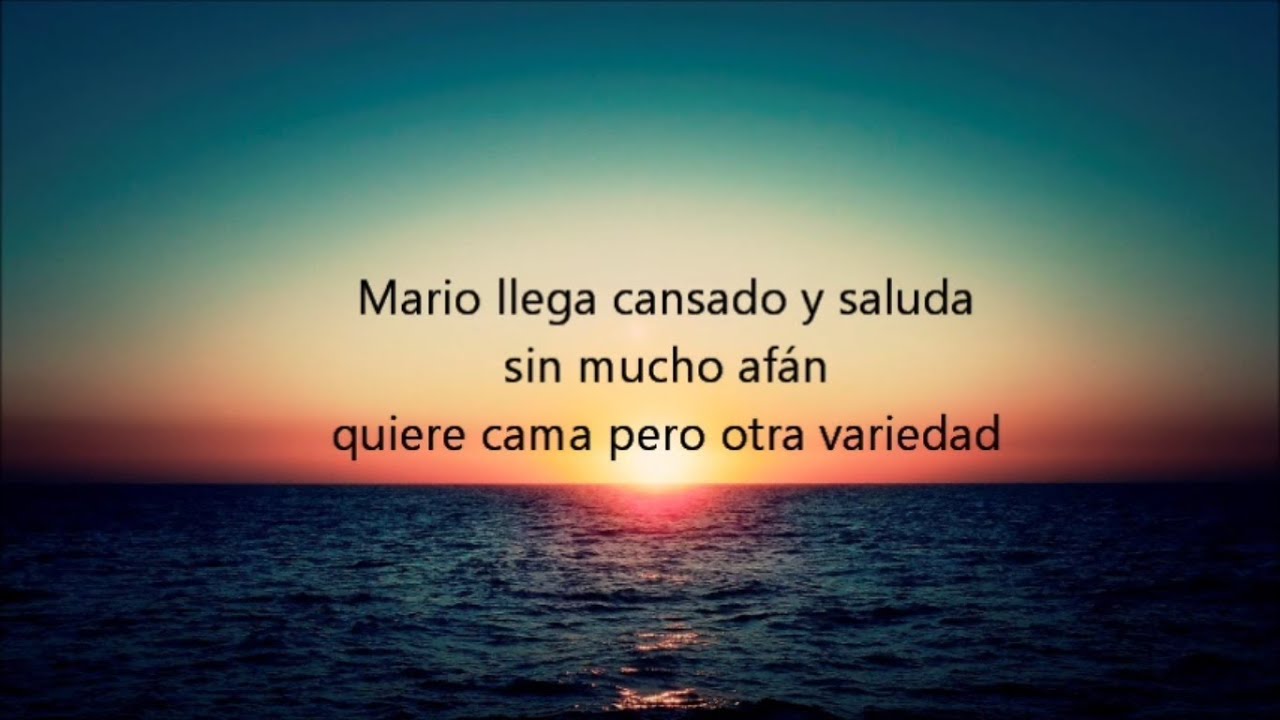 Cruz de navajas- Mecano (Letra)