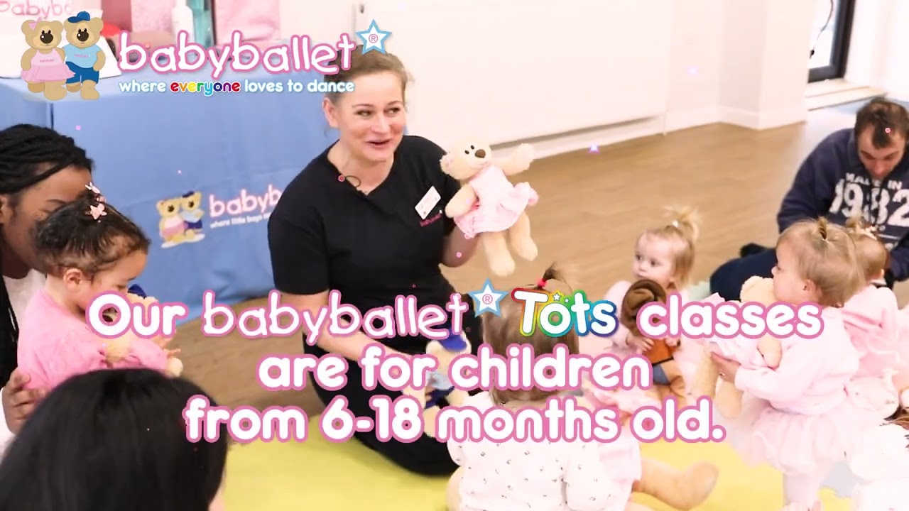 Tots Classes at babyballet® for children and babies from 6 months old!