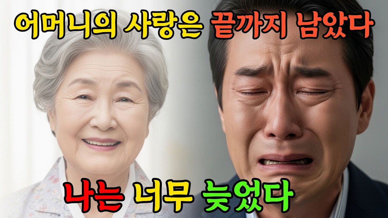 어머니의 83년은 전부 아들이었습니다… 너무 늦게 알았습니다 | 오디오북 | 인생사연