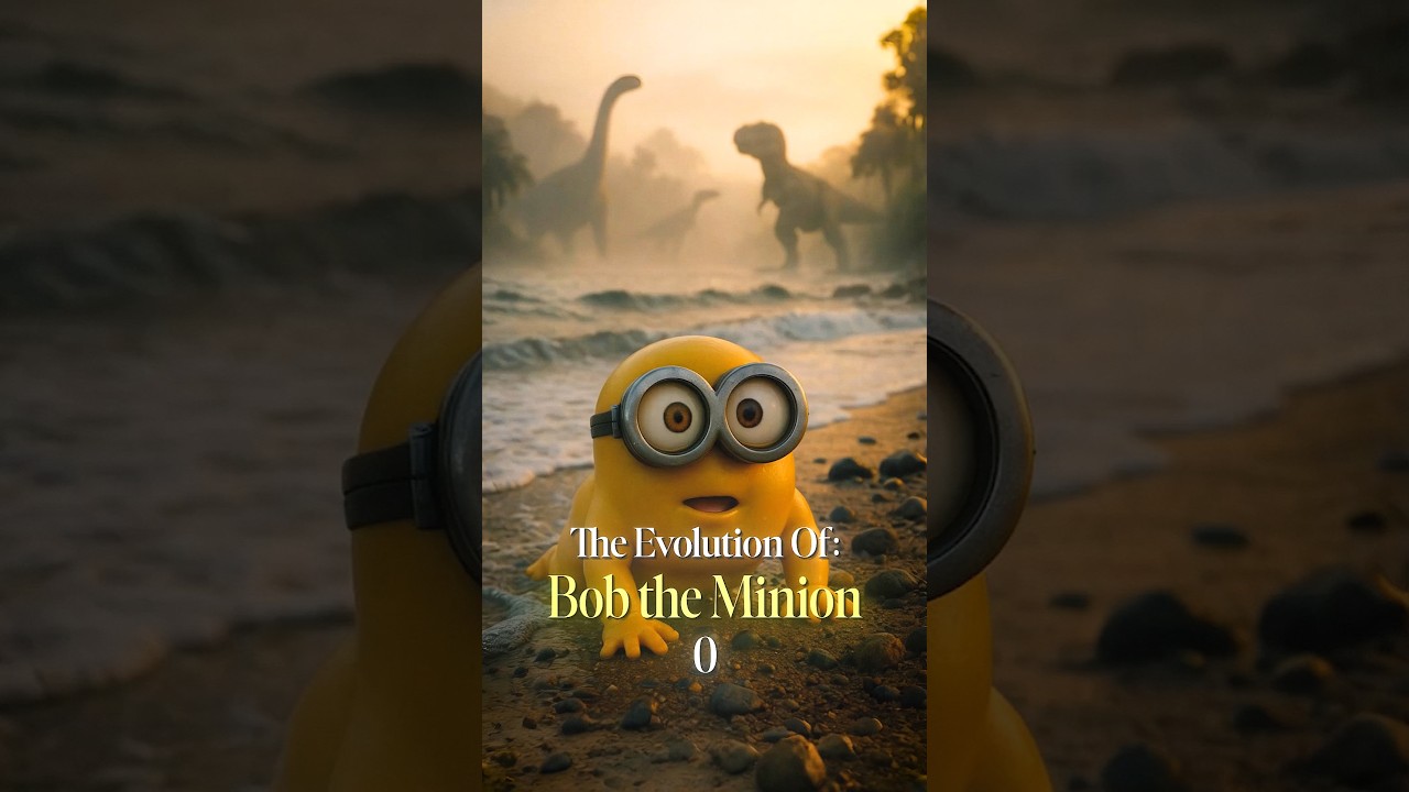 Evolution of Bob The Minion#bob #bobtheminion #minions #despicableme #history