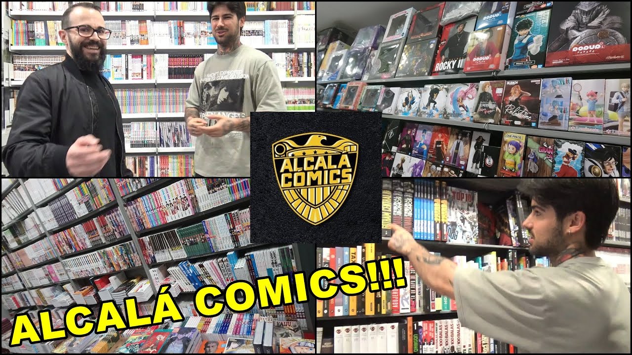 Charlando con Javi de ALCALÁ COMICS 📚 Recorriendo Alcalá Comics ★ Mustangcillo