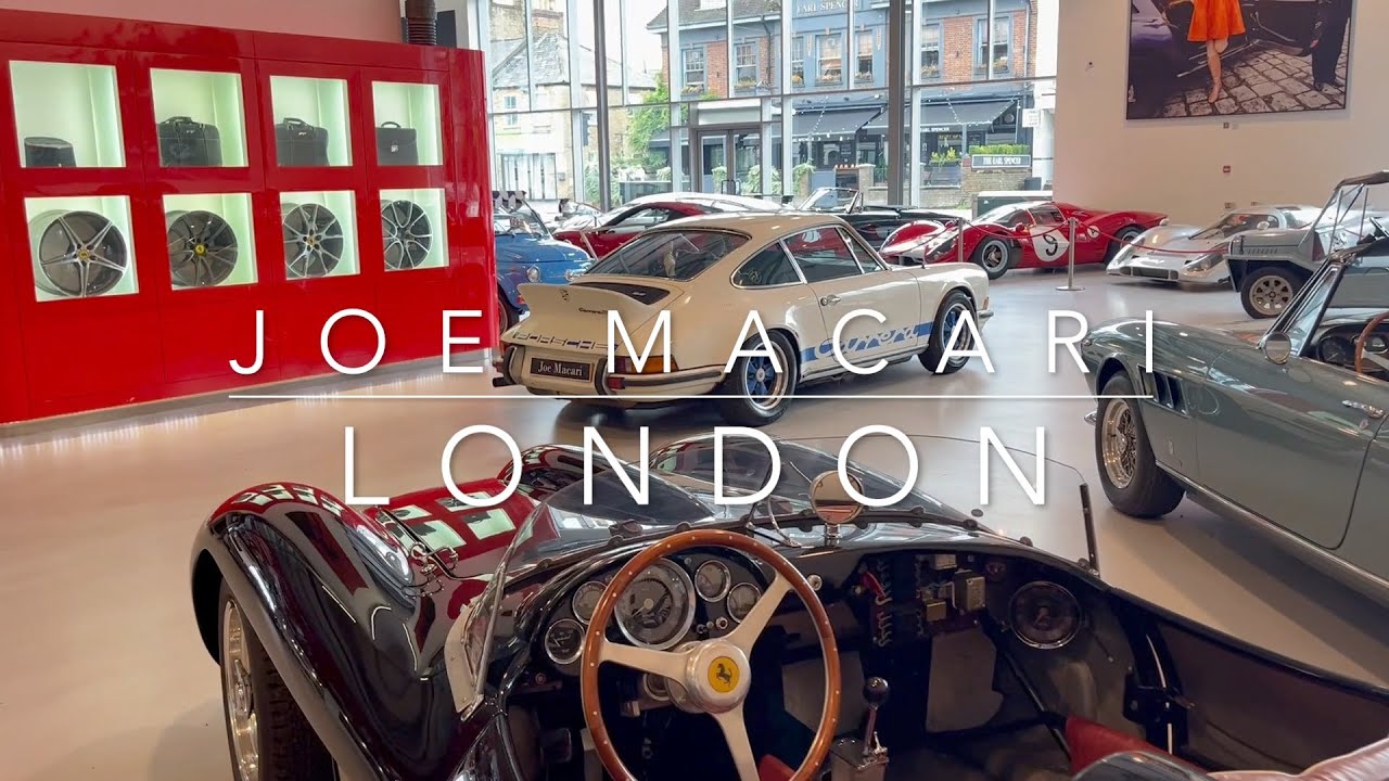 CRAZIEST CAR SHOWROOM IN THE UK // Joe Macari Performance Cars