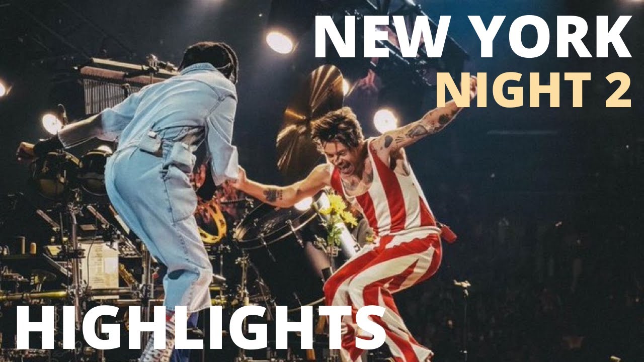 HARRY STYLES HIGHLIGHTS - NEW YORK NIGHT 2 LOT RESIDENCY 2022