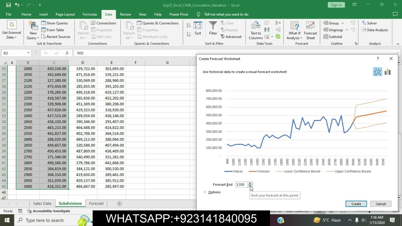Exp22_Excel_Ch08_Cumulative -  Real Estate Valuation | Excel Ch08 Cumulative - Real Estate Valuation