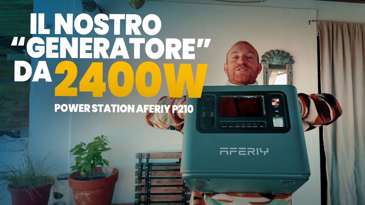 Se salta la corrente, questa ti salva la casa⚡️Sistema di Backup Off Grid | Power Station Afery