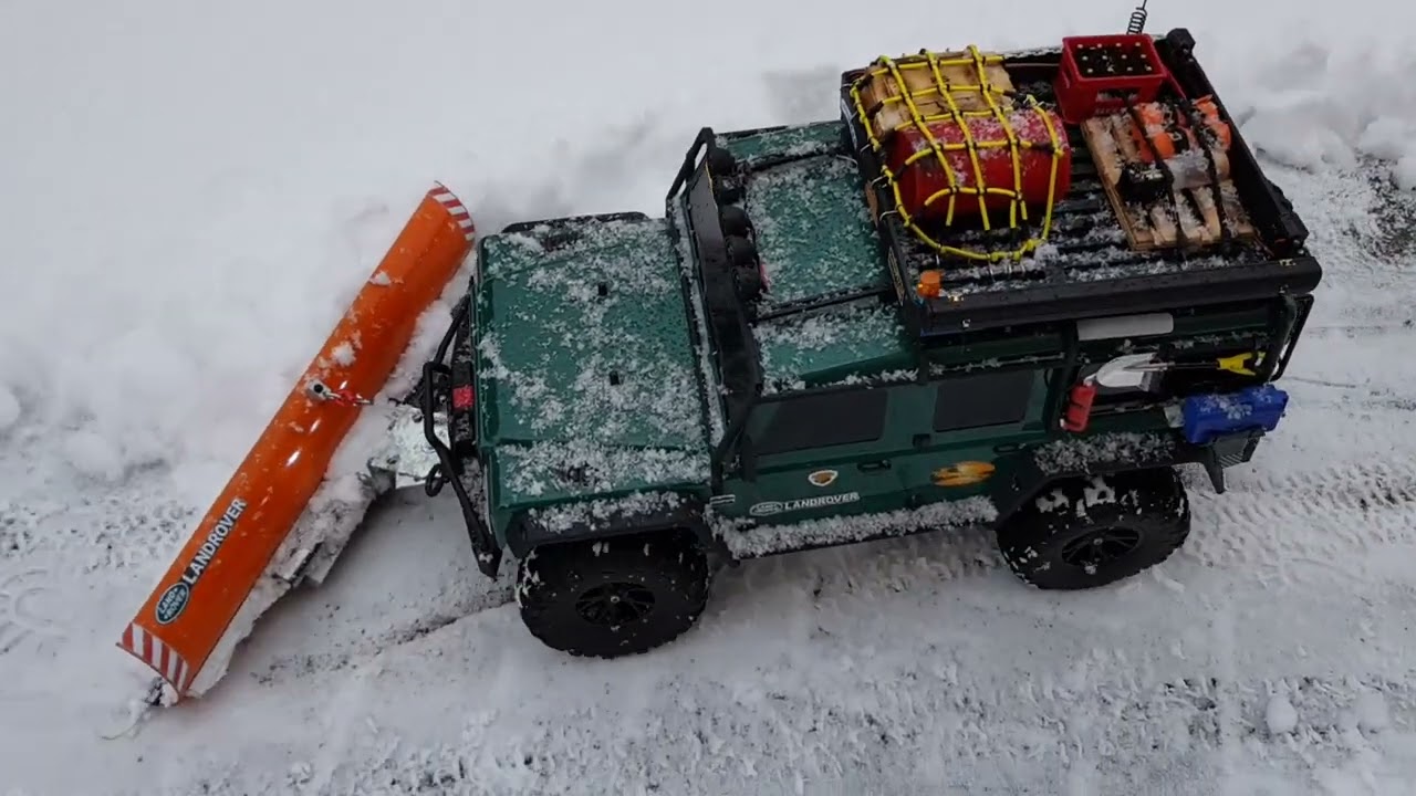 DF 4J XXL Crawler - Schneepflug fertiggestellt