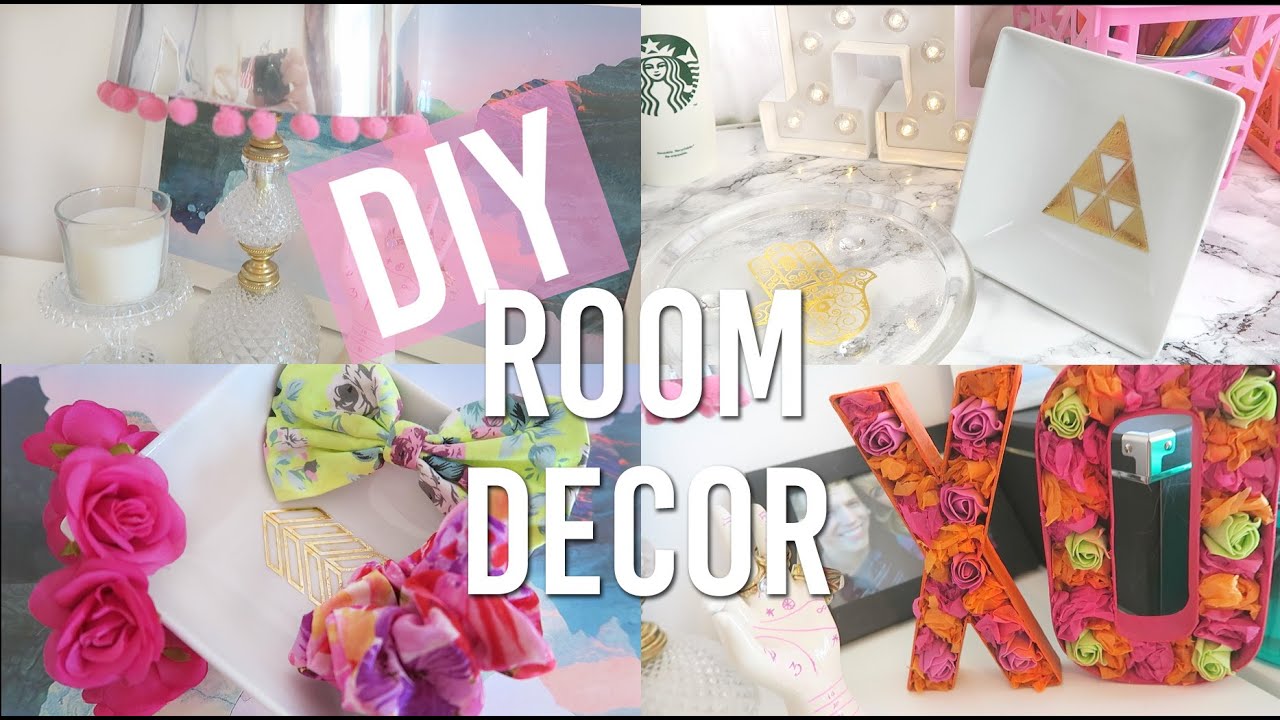 DIY Spring Room Decor | Pinterest and Tumblr Inspired ♡
