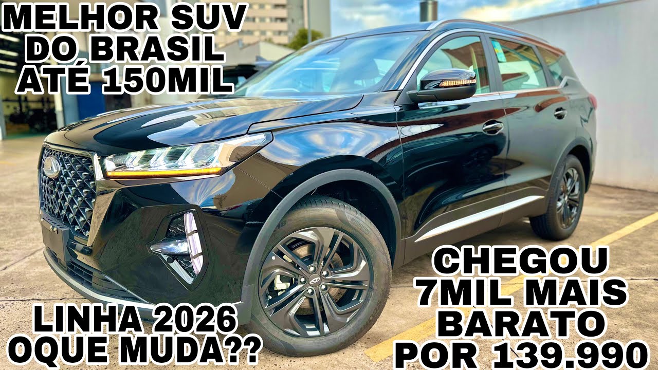 NOVO CAOACHERY TIGGO7 SPORT JÁ 2026 EM DETALHES | NÃO VENDE MAIS IGUAL ANTES??
