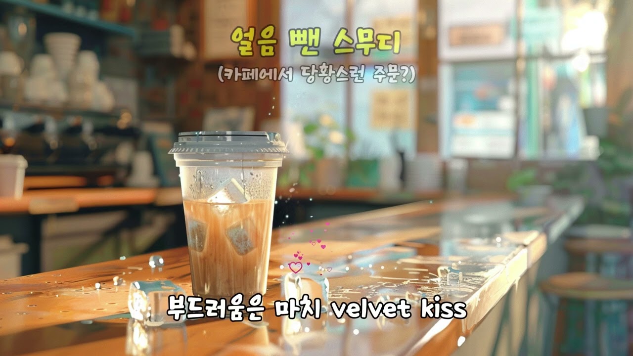 얼음 뺀 스무디 🧊❌ 취향 존중 카페 주문 | 사장님 공감 BGM