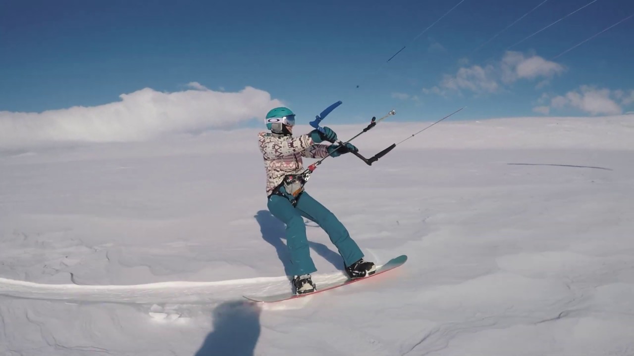 This is SNOWKITING! - Norway Snowkiting Trip