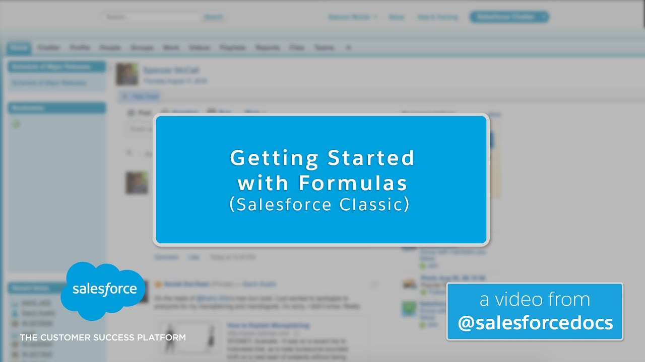 Getting Started With Formulas (Salesforce Classic) | Salesforce