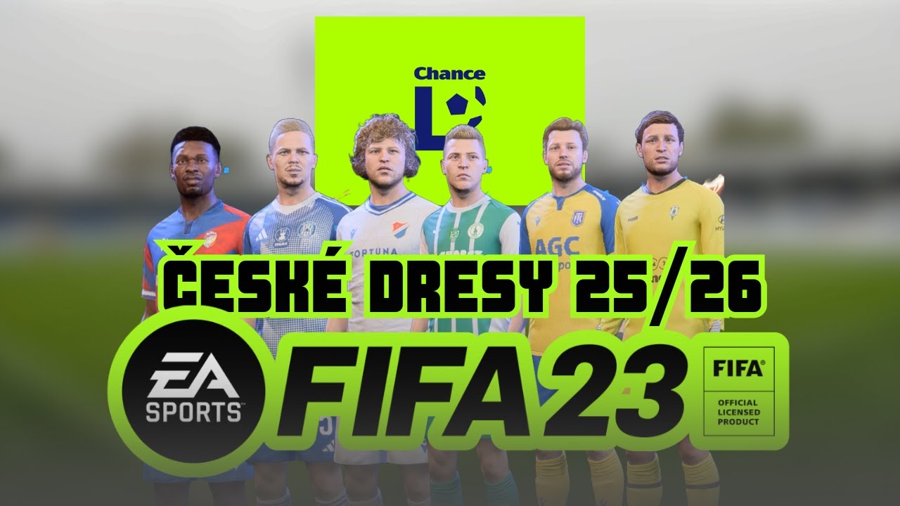 Česká Liga 25/26 ve FIFĚ! + tutoriál jak je nainstalovat!