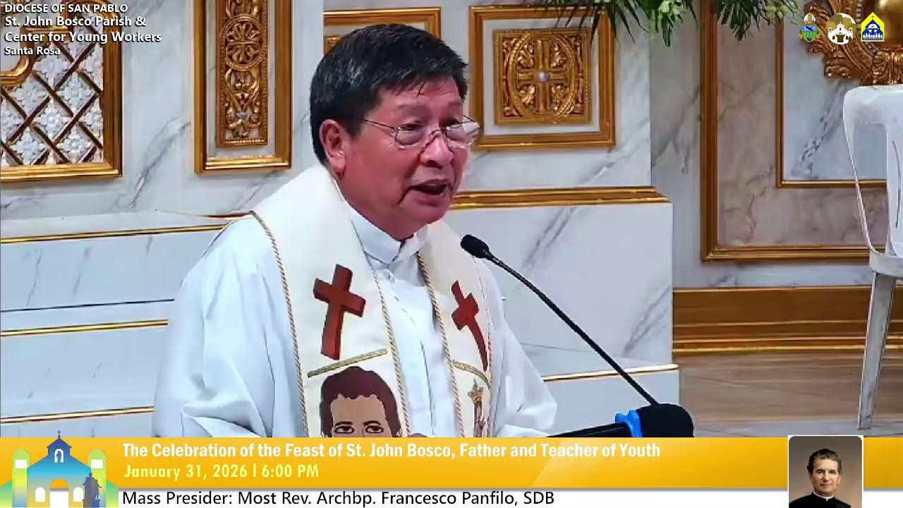 January 31 2026 6:00PM Anticipated Holy Mass for the 4th Sunday of Ordinary Time - Parish Fiesta