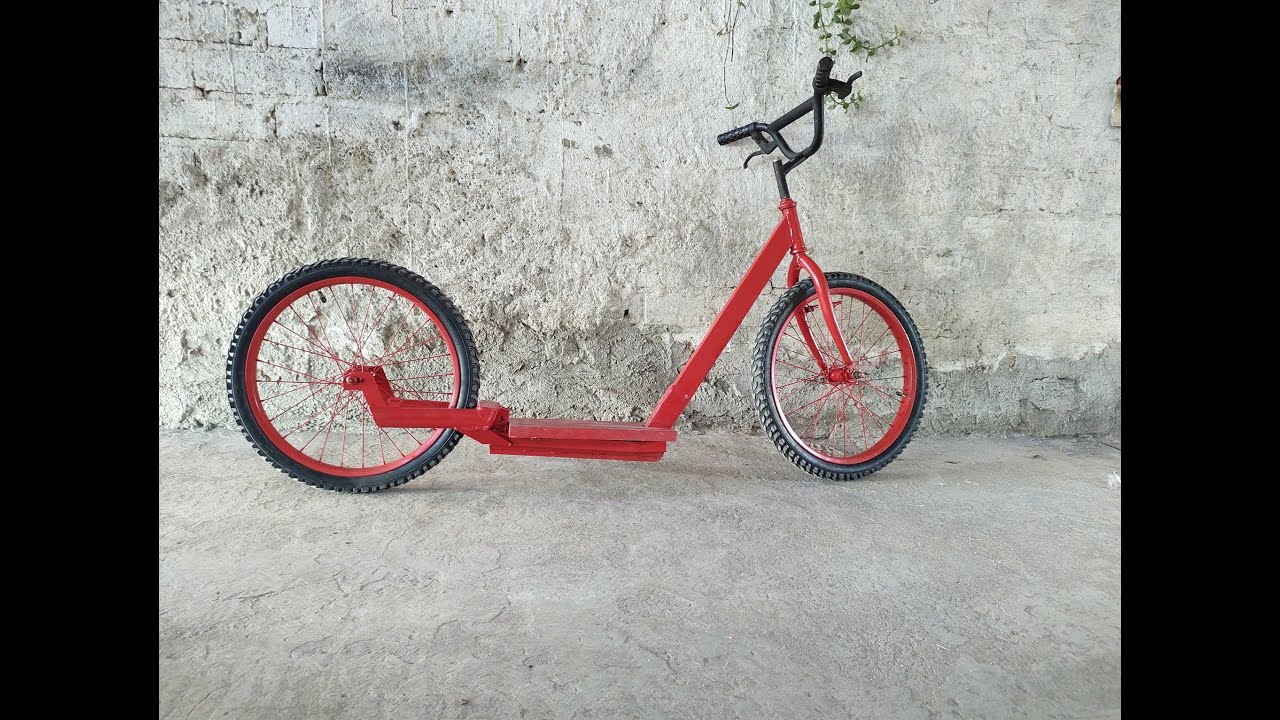 F&aacute;cil de hacer Scooter Rodada 20