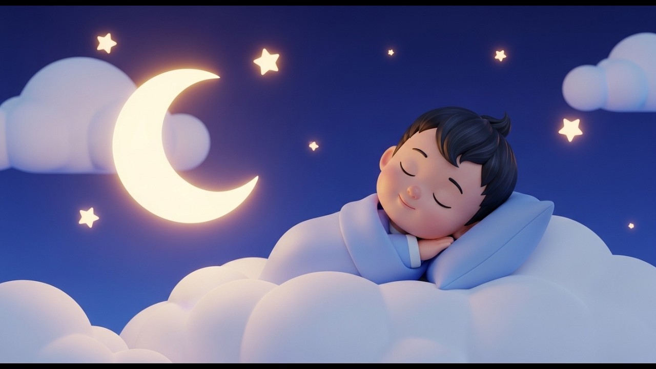 Love Floats Tonight 💖 | Gentle Lullaby for Peaceful Baby Sleep
