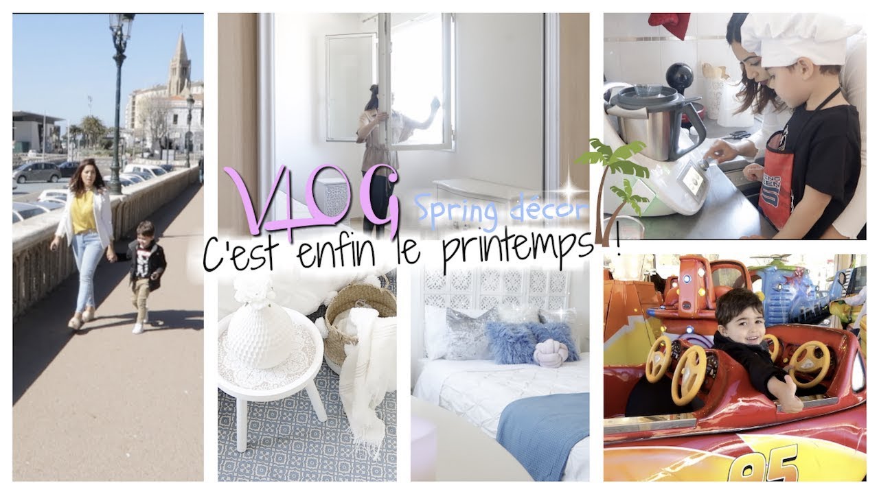 VLOG | Ménage De Printemps -  Spring Décor, Mon Obsession Du moment ...♡