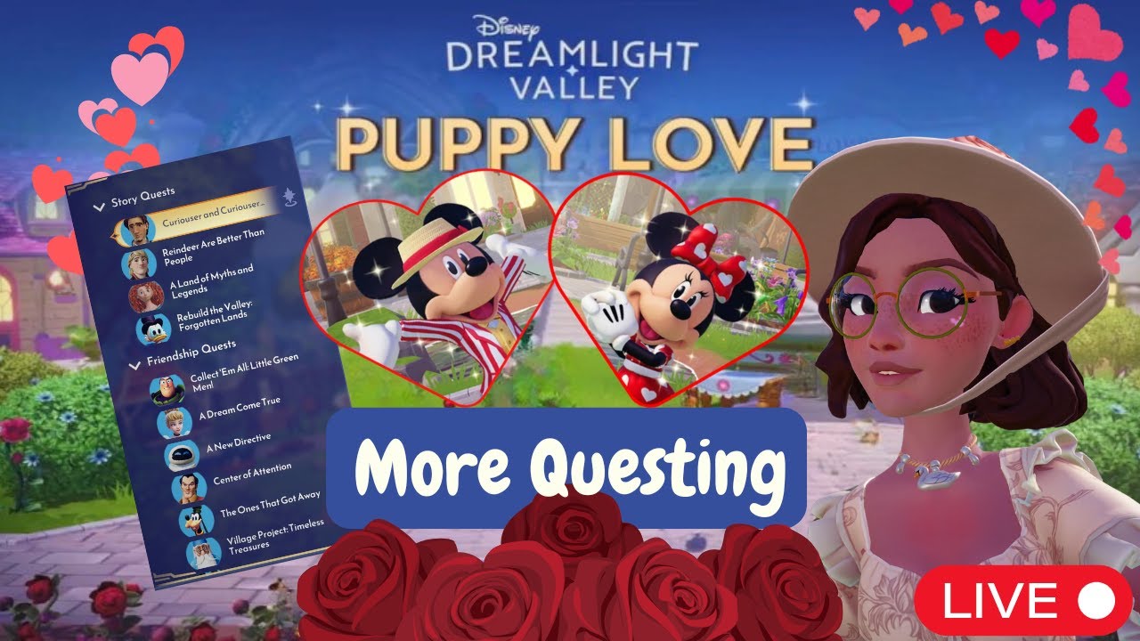 Let's Finish the Valentine Event and More Star Path l Disney Dreamlight