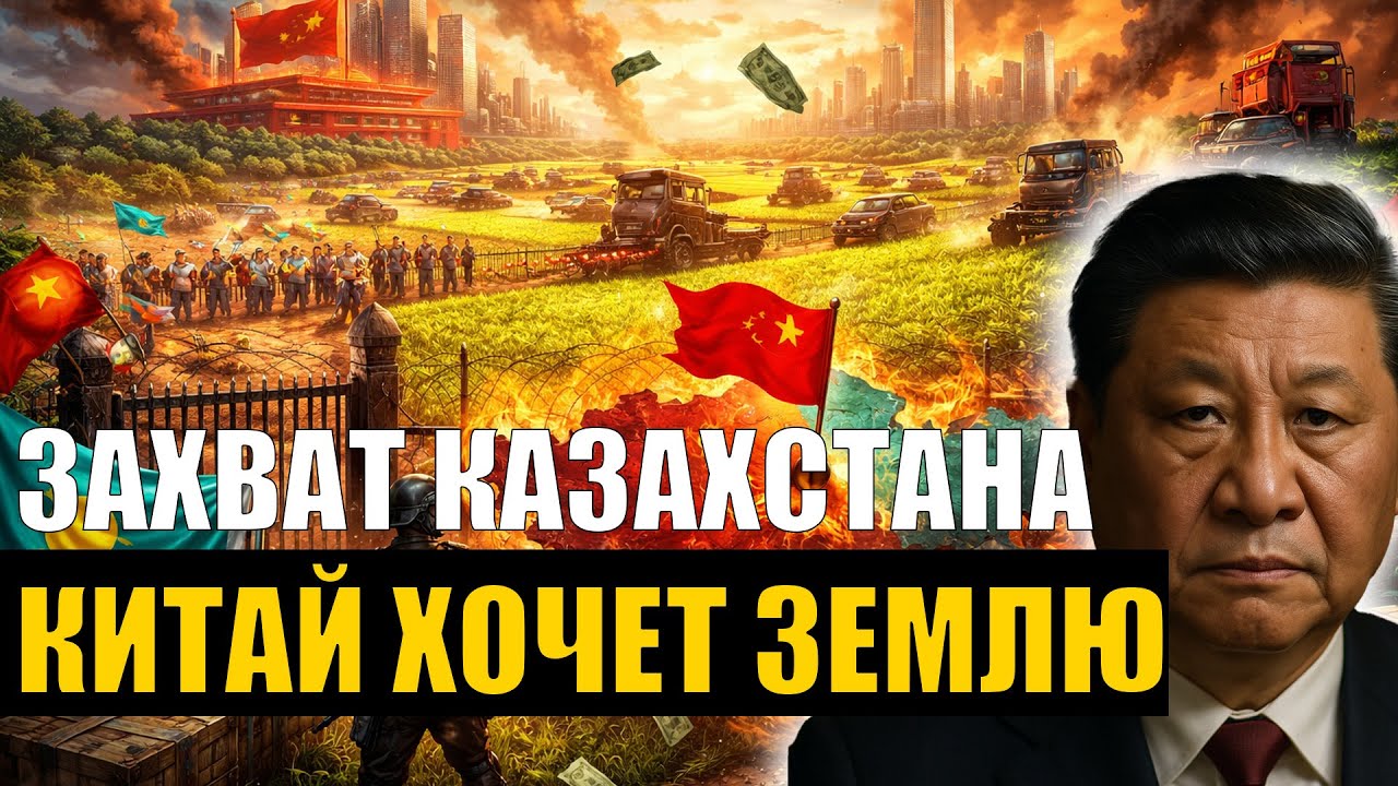 КИТАЙ И КАЗАХСТАН: скандал из-за земли — Си обвиняют в захвате через агрокомпании?
