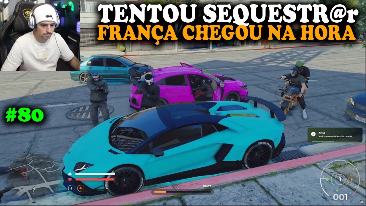 FORAM TENTAR SEQUESTR@R O CONNOR E ISSO ACONTECEU! PEDIU QRR DA FRANÇA! EP 80