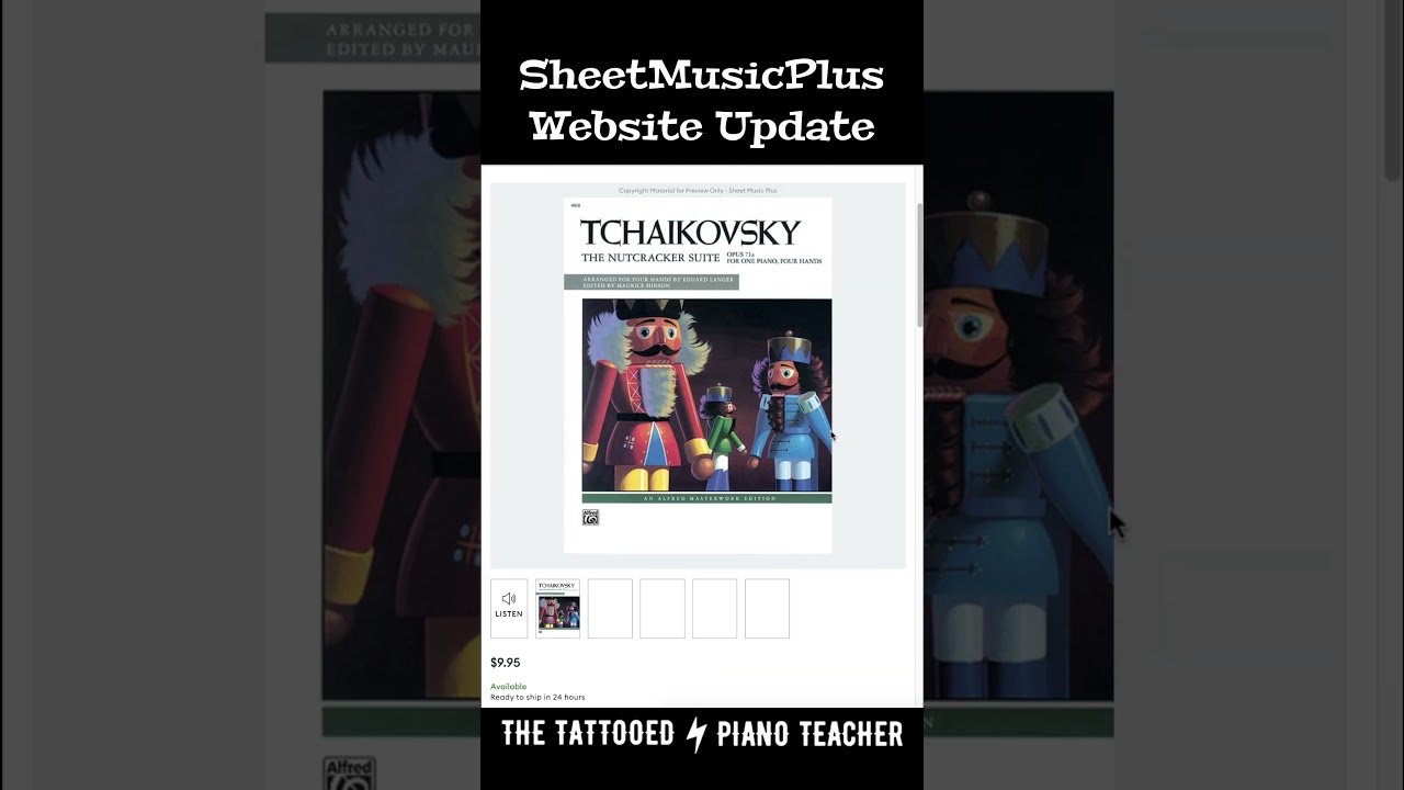 SheetMusicPlus Major Website Update [Where I Buy Piano Method Books] #pianoteacher #pianostudio