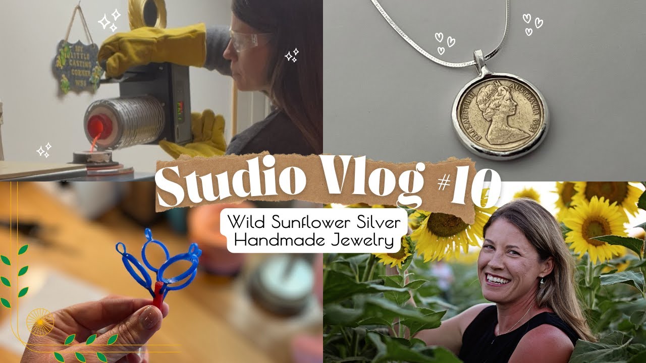 Studio Vlog #10: Crafting Stories in Silver | Custom Australian Coin Pendants
