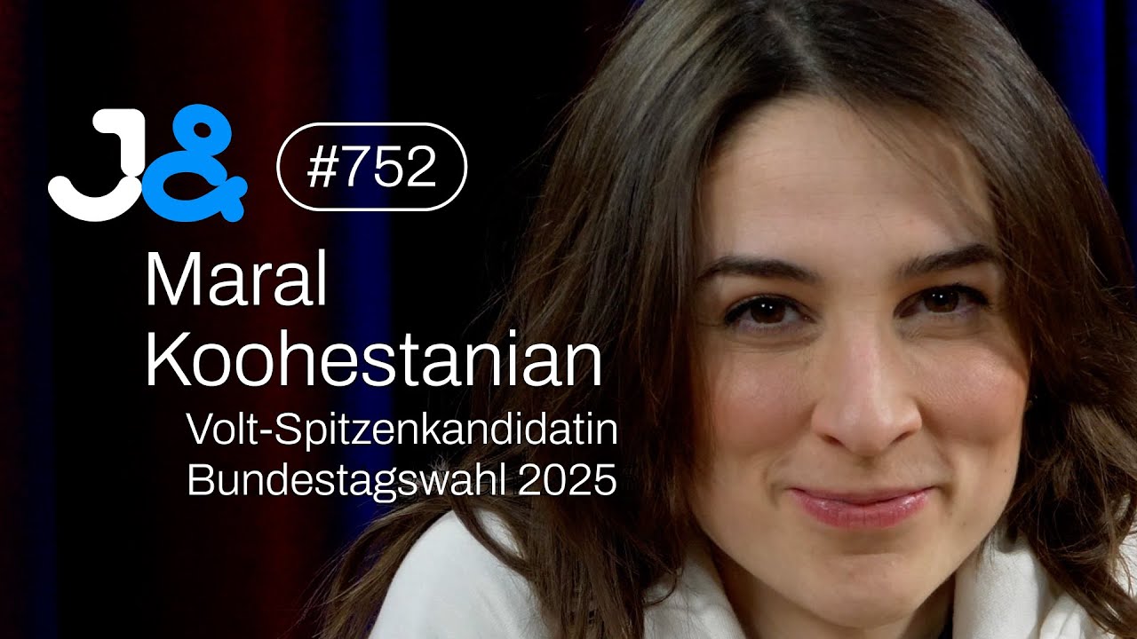 VOLT-Spitzenkandidatin Maral Koohestanian | Bundestagswahl 2025 - Jung & Naiv: Folge 752
