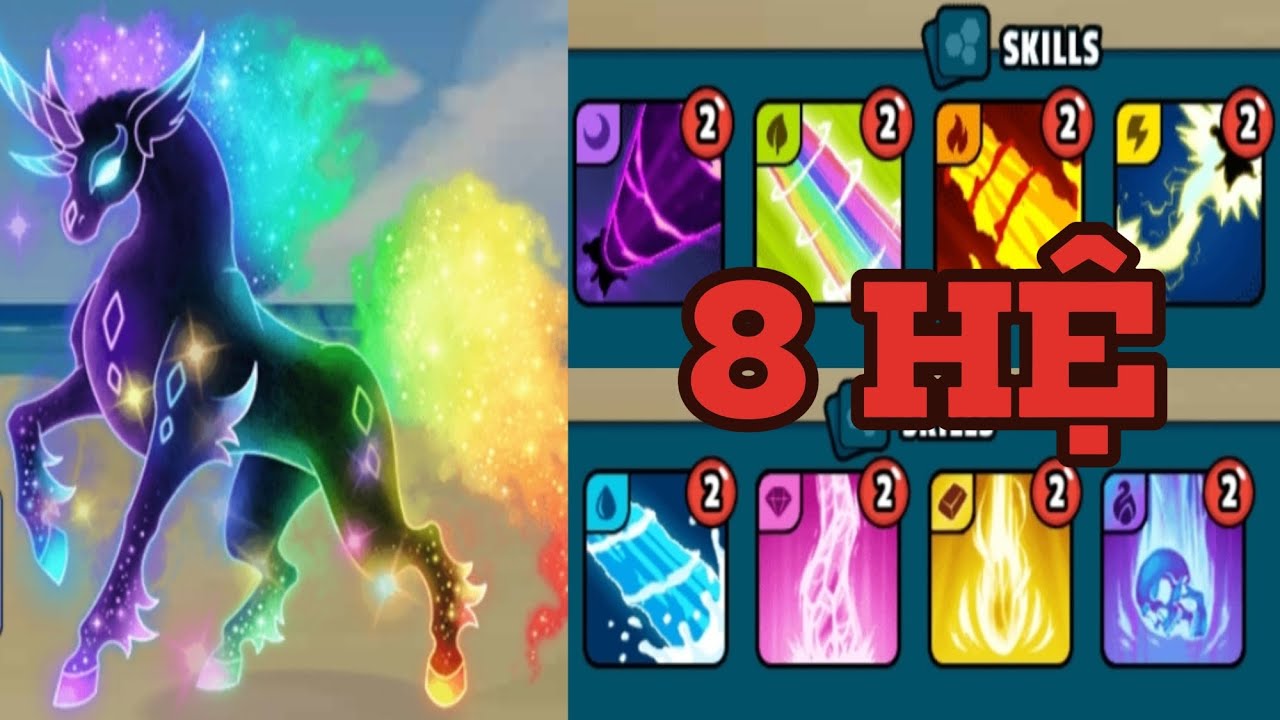 Dynamons world guardian tomb tập 10 : skin mới của URYNDUR có 8 skill của 8 hệ khác nhau