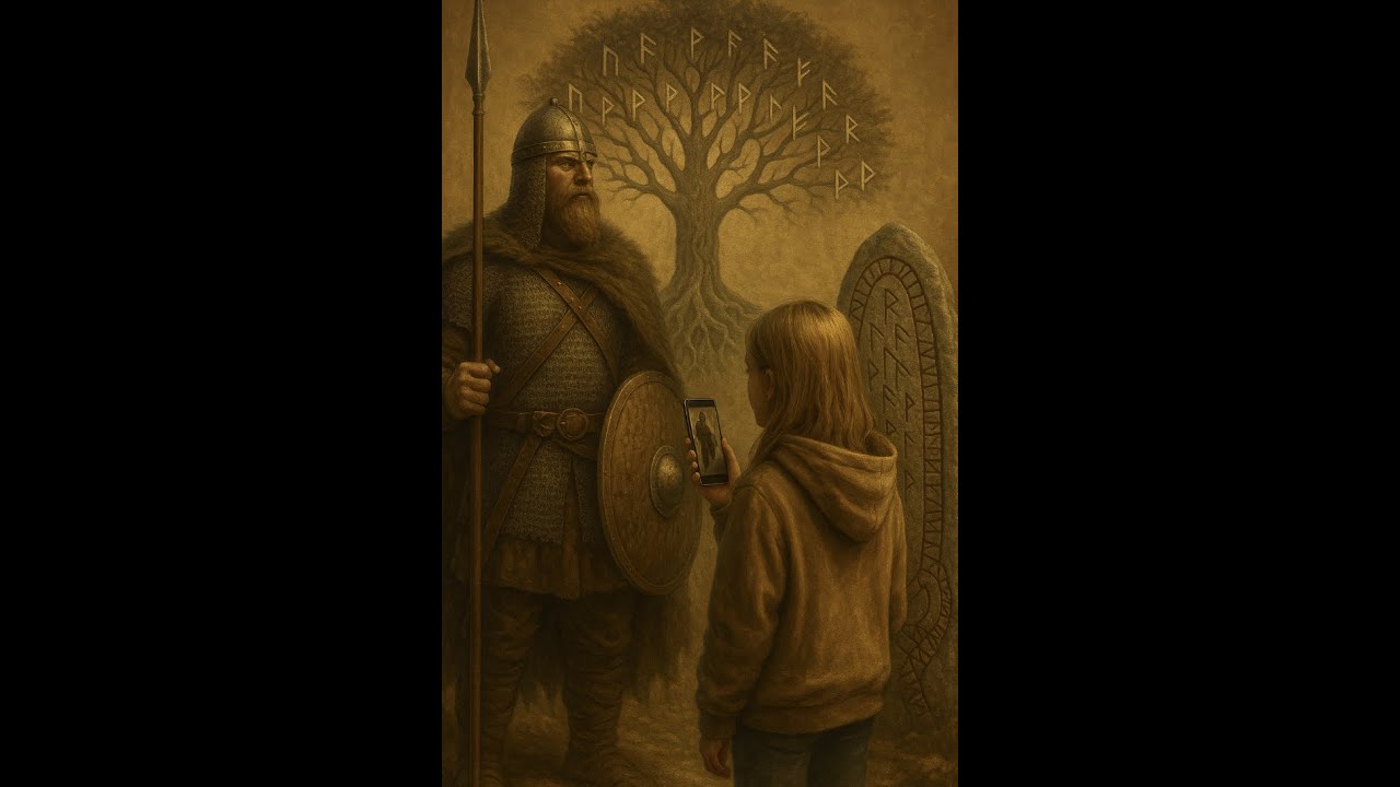 Viikingid, ruunikiri ja Iggdrasil ajalootunnis