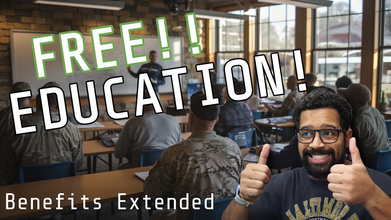 Veteran Education Benefits Extended!!