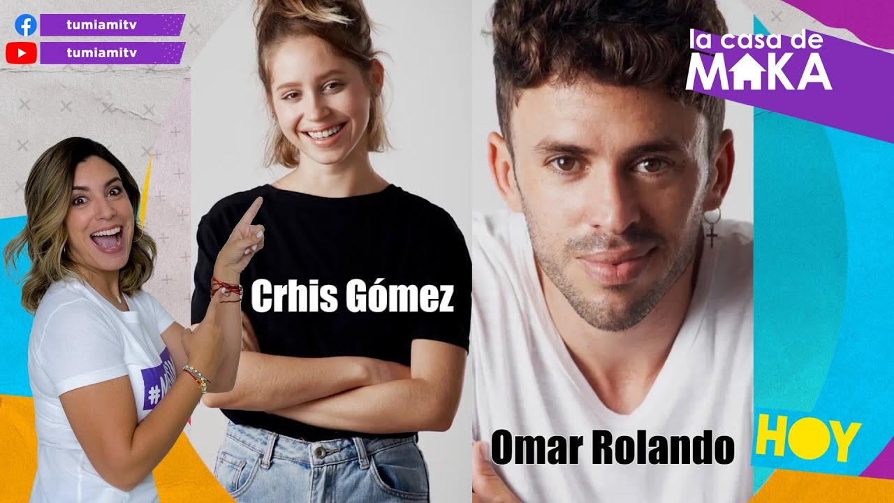 Dos jóvenes actores cubanos, Crhis Gómez y Omar Rolando en vivo. Última semana de esta temporada!!!