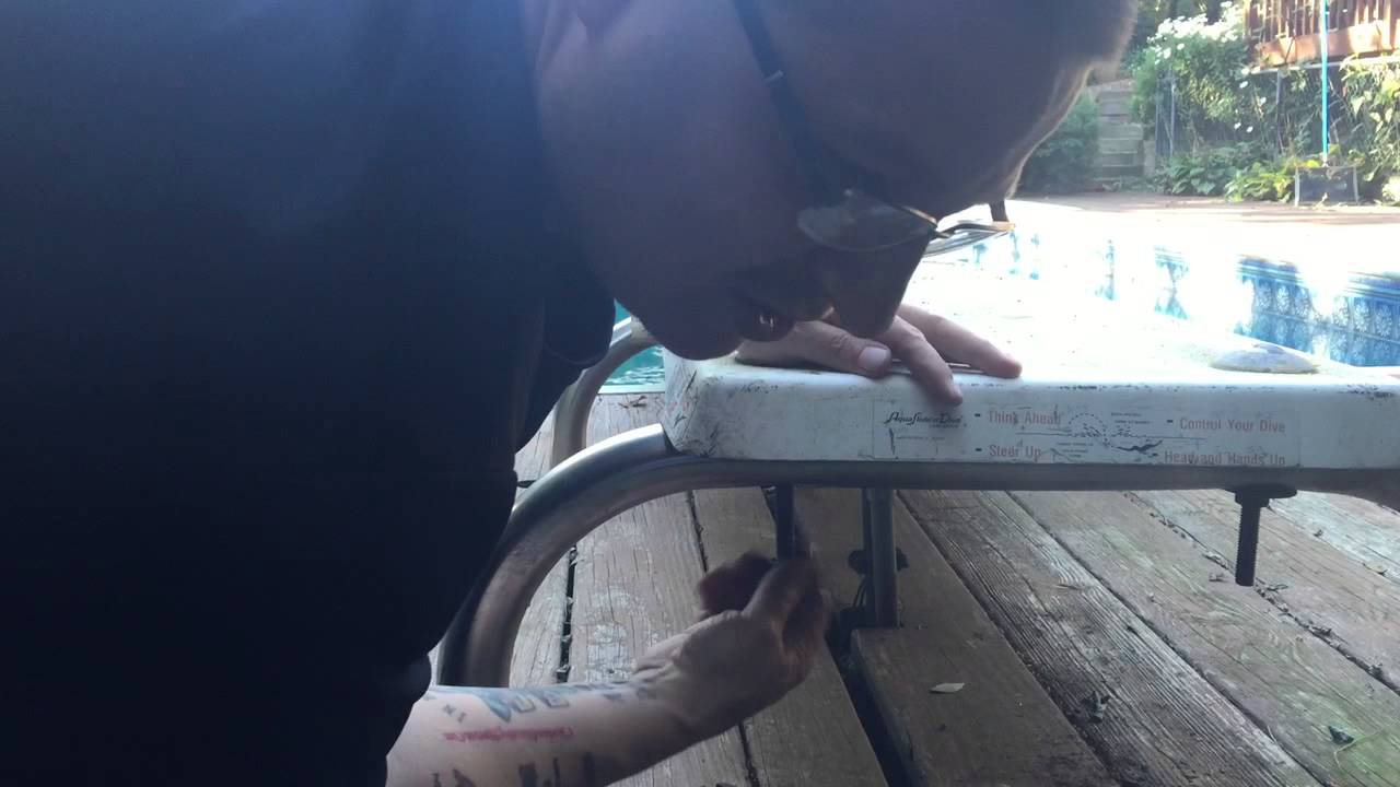 Inground Diving Board Removal Tutorial