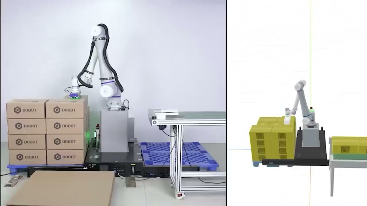 Dobot Palletizing Turnkey Solution!