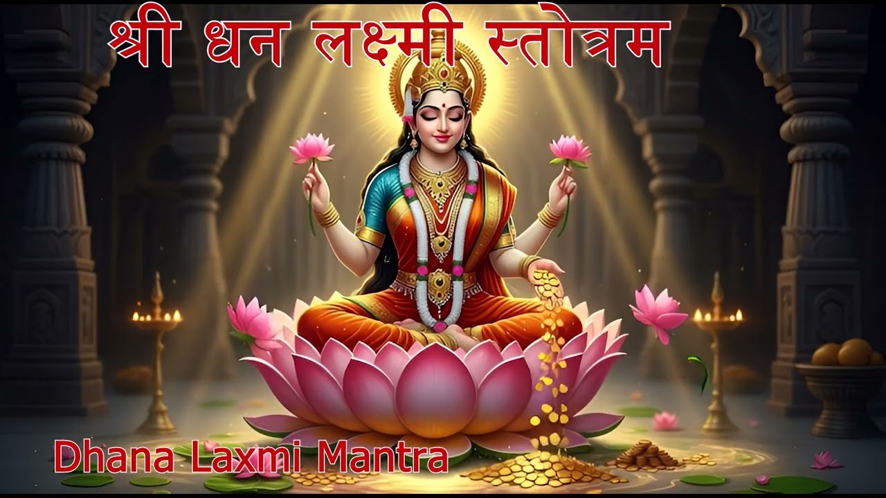 श्री धनलक्ष्मी स्तोत्रम Dhana Laxmi Stotram  ll New Lakshmi Bhajan, #lakshmi #lakshmimantra