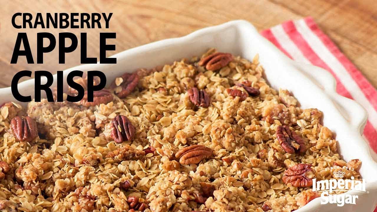 How to Make Cranberry Apple Crisp