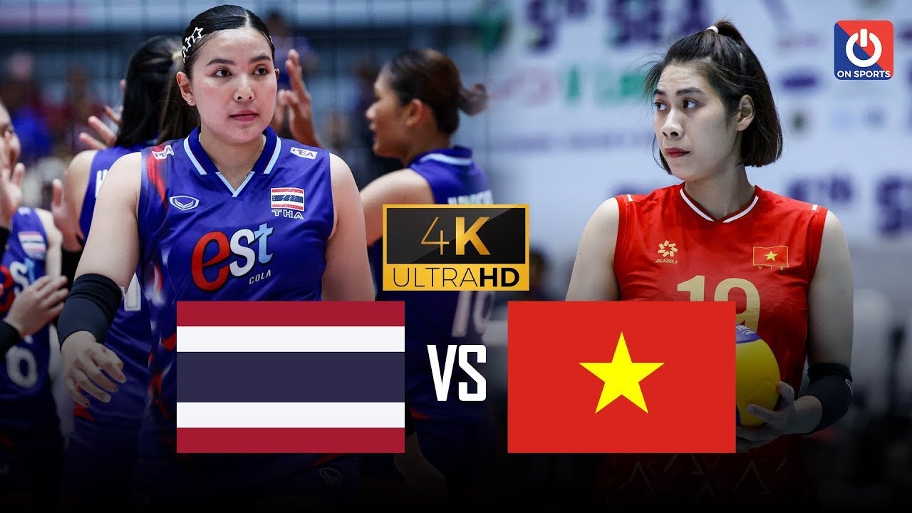 Full 4K | VIỆT NAM vs THÁI LAN | Lâm Oanh vs. Pornpun so tài chuyền hai, vỡ òa chiến thắng lịch sử