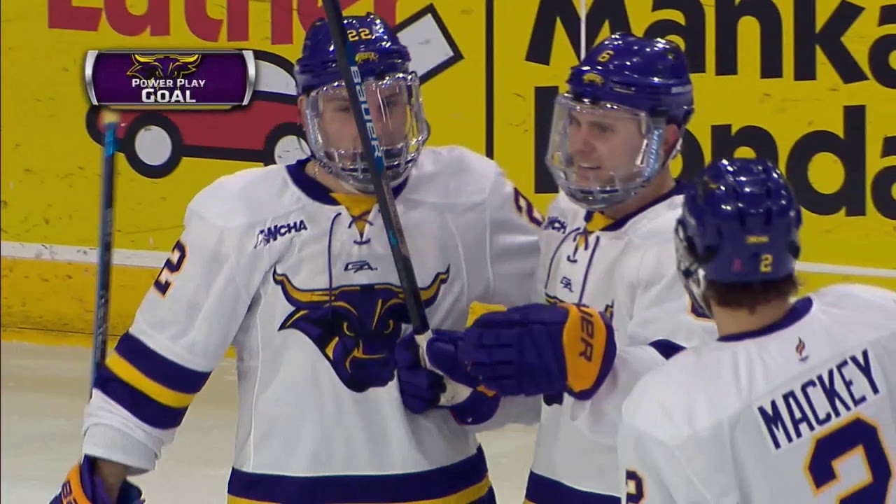 Hockey - MINNESOTA STATE VS ALASKA ANCHORAGE - 22nd November 2019