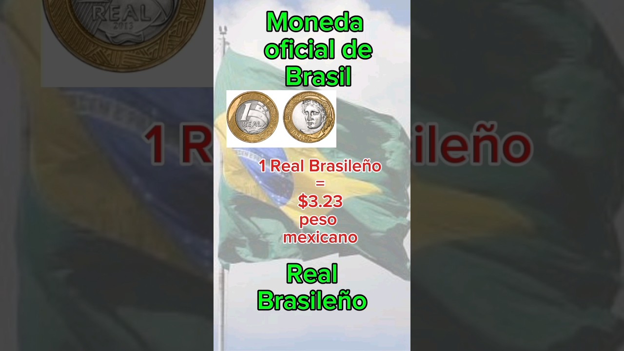 MONEDA OFICIAL DE BRASIL, REAL BRASILE&Ntilde;O.