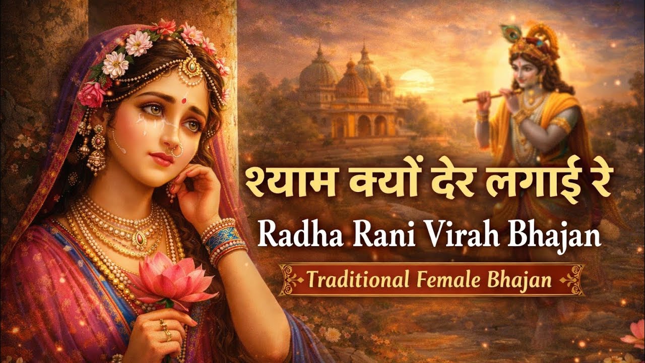 श्याम क्यों देर लगाई रे | Radha Rani Virah Bhajan | Traditional Female Bhajan