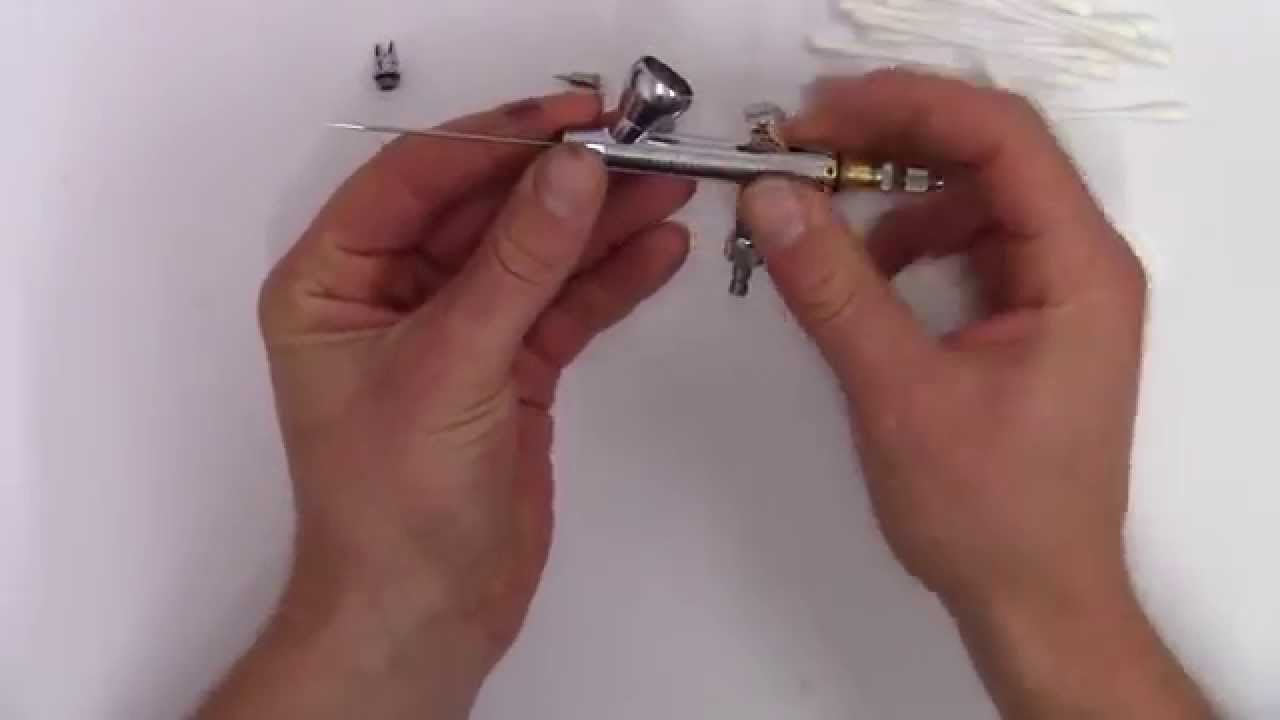 Airbrush Pistole reinigen. Wie reinige ich eine Airbrushpistole? | Modellbau Tipps
