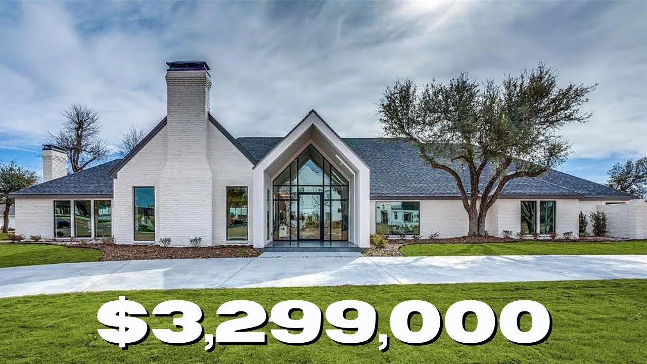 INSIDE A MODERN TRANSITIONAL CUSTOM HOUSE TOUR IN DALLAS TEXAS | 4 BED | 5.1 BATHS | 7,189 SQFT